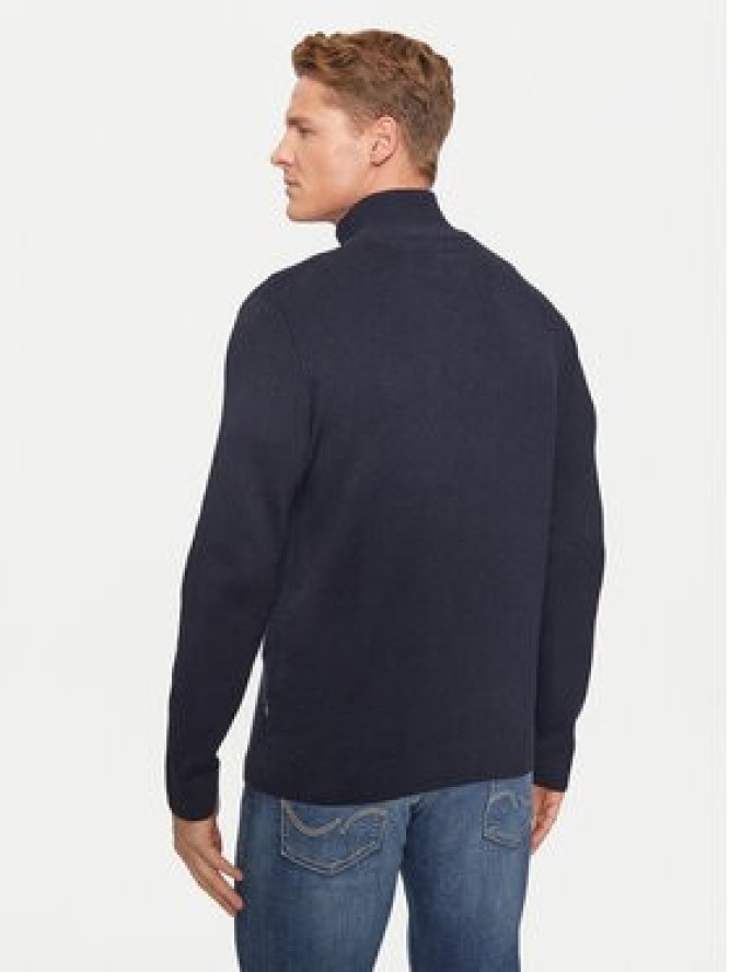 Jack&Jones Sweter Milano 12259664 Granatowy Relaxed Fit