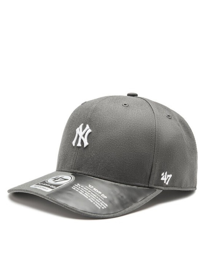 47 Brand Czapka z daszkiem MLB New York Yankees Base Runner '47 MVP DP B-BRMDP17WBP-CC Szary