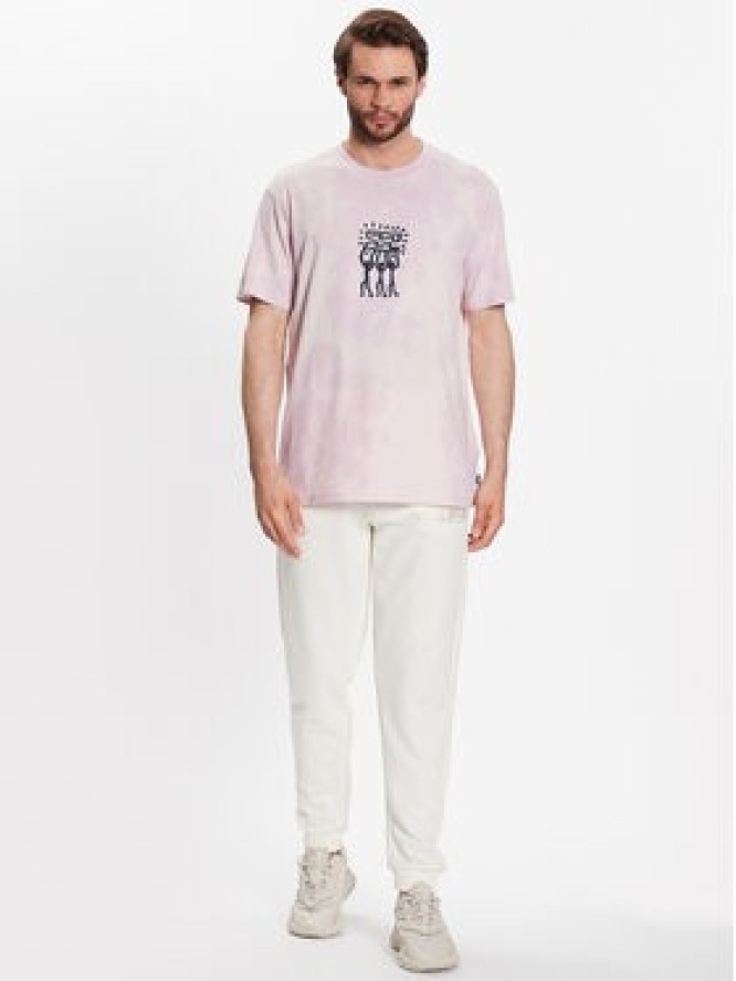 Billabong T-Shirt Together ABYZT01737 Różowy Regular Fit