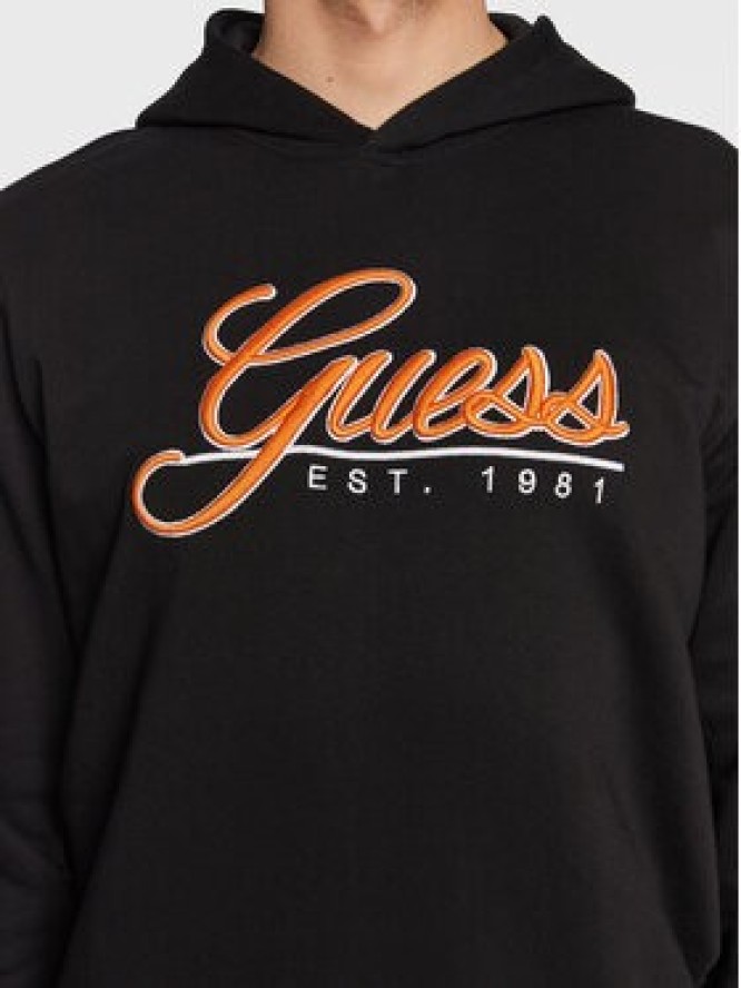 Guess Bluza Beau M3GQ36 KBK32 Czarny Slim Fit