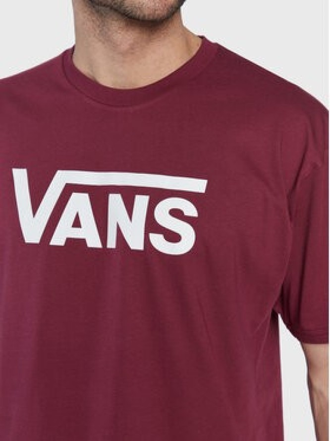 Vans T-Shirt Classic VN000GGG Bordowy Classic Fit