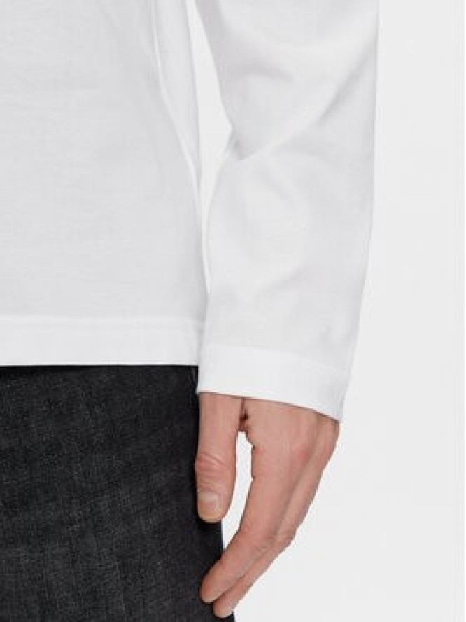 Calvin Klein Longsleeve K10K111847 Biały Regular Fit