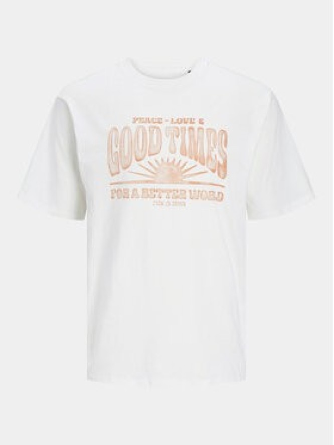 Jack&Jones T-Shirt Jprbluhippy 12255860 Biały Regular Fit