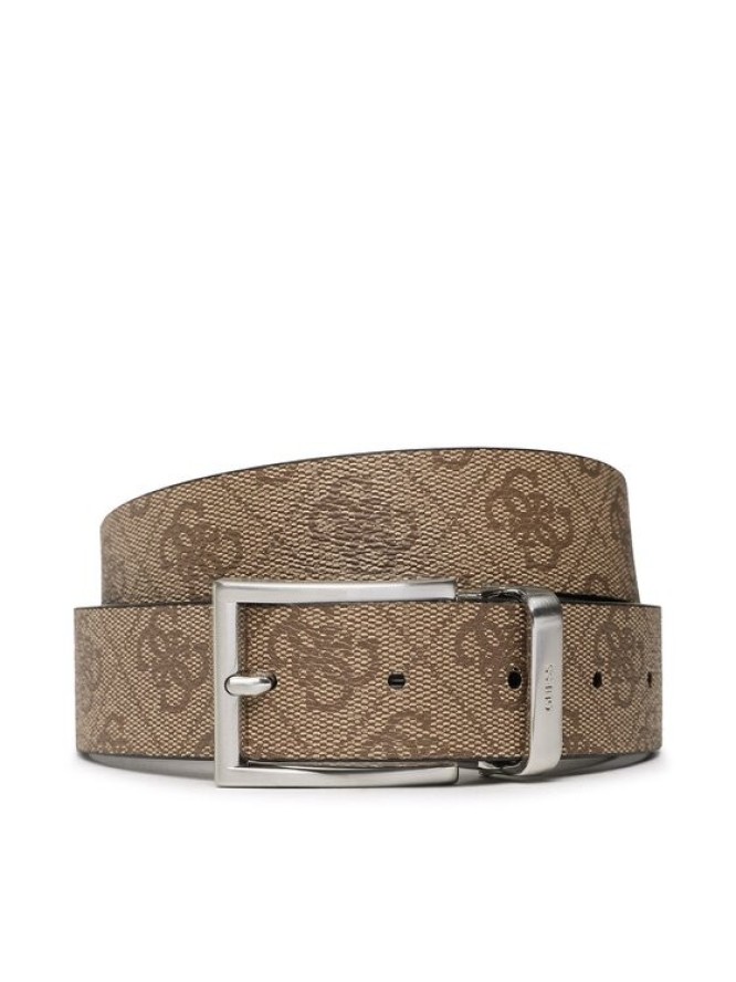 Guess Pasek Męski Vezzola Belts BM7543 LEA35 Brązowy