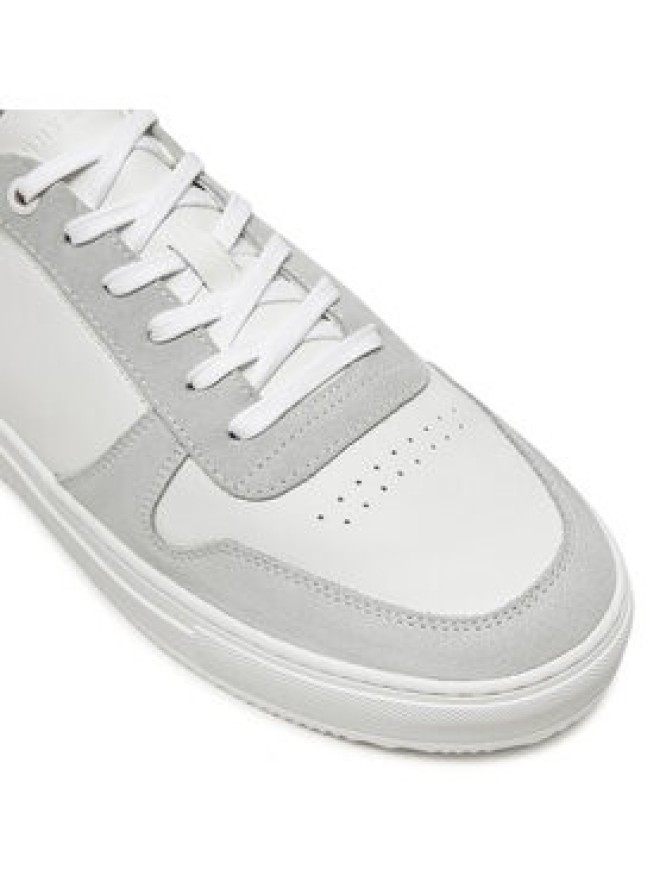 Tommy Hilfiger Sneakersy Premium Corporate Lth Mix FM0FM05244 Biały