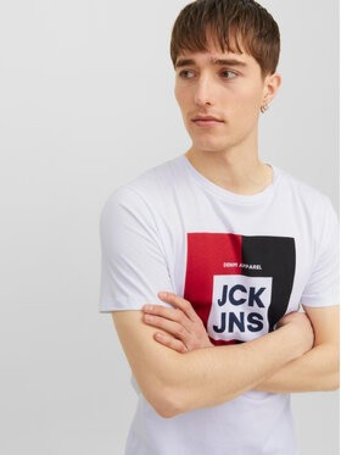 Jack&Jones T-Shirt 12235179 Biały Regular Fit