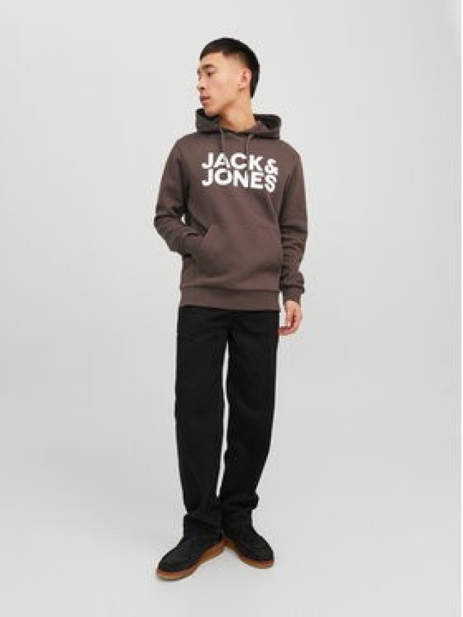 Jack&Jones Bluza Corp 12152840 Brązowy Standard Fit