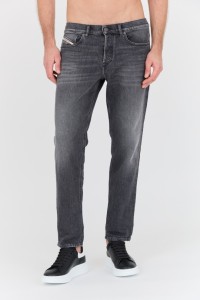 DIESEL Czarne jeansy D-finitive Tapered