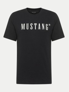 Mustang T-Shirt Austin 1014695 Czarny Regular Fit