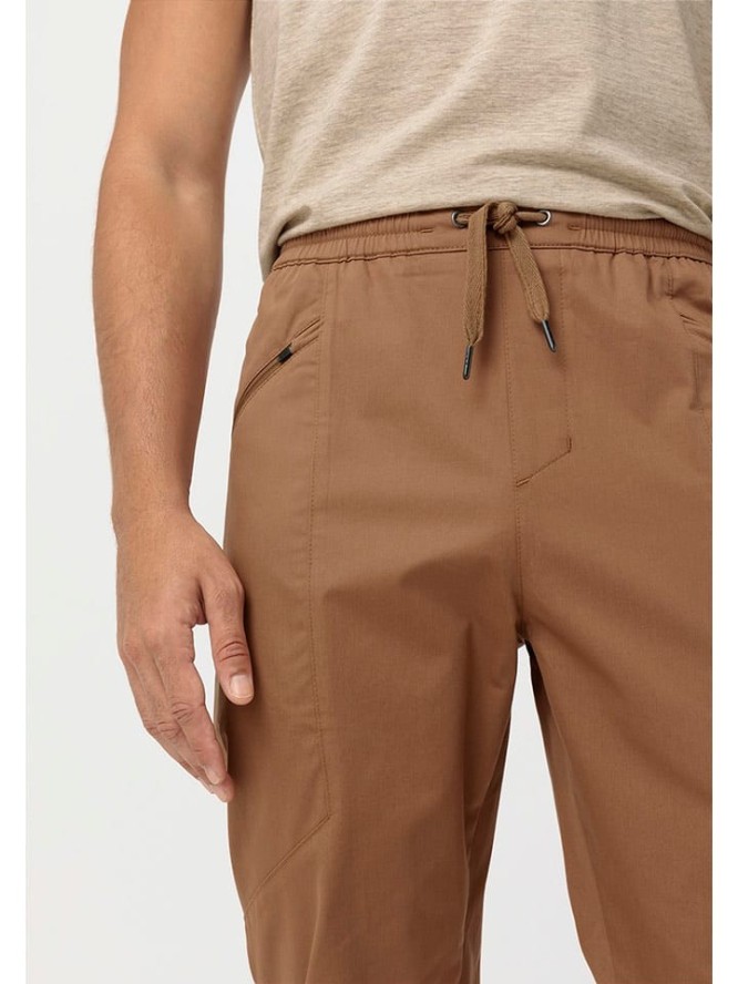 Hessnatur Spodnie funkcyjne w kolorze brązowym rozmiar: 56