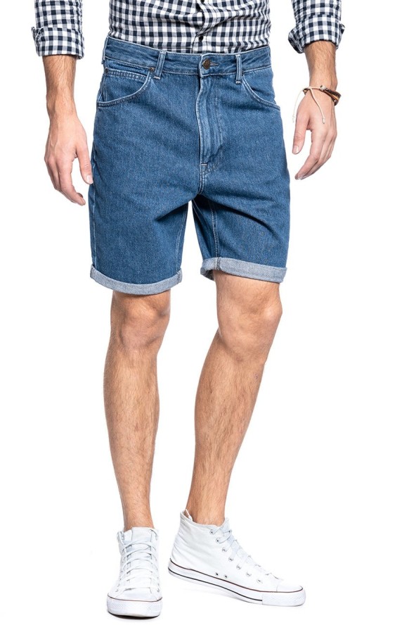 SPODENKI MĘSKIE LEE PIPES TAPERED SHORTS TIC L73ZGGEZ