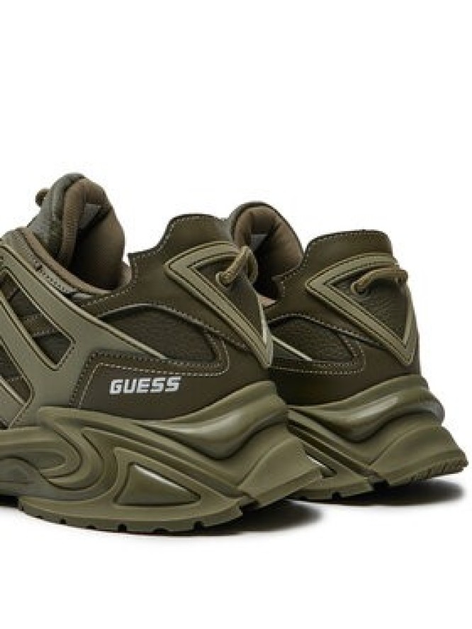 Guess Sneakersy Belluno Low FMTBEL ELE12 Khaki