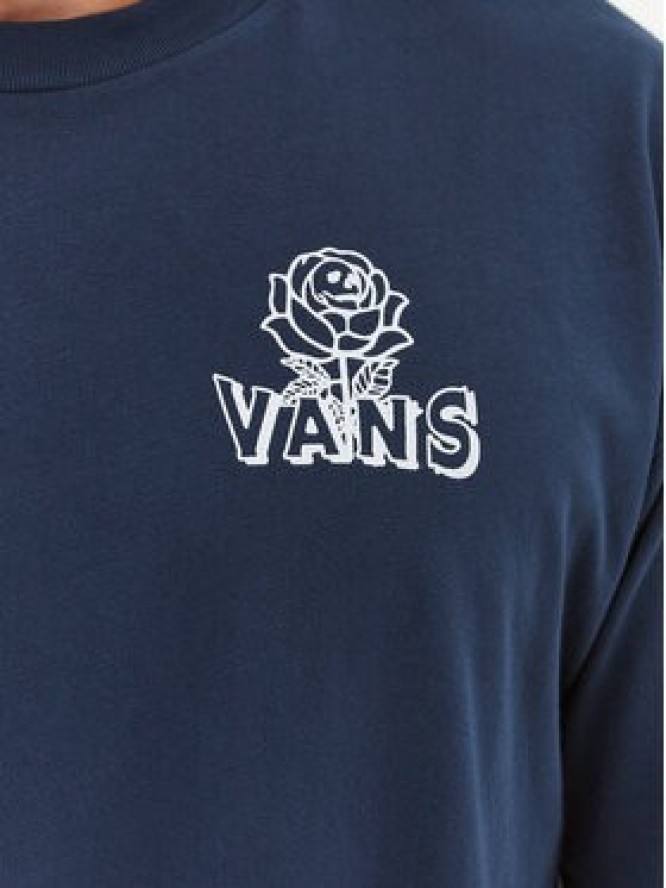 Vans T-Shirt Off The Wall Social Club Ss Tee VN0008S0 Niebieski Classic Fit