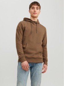 Jack&Jones Bluza 12182537 Brązowy Standard Fit