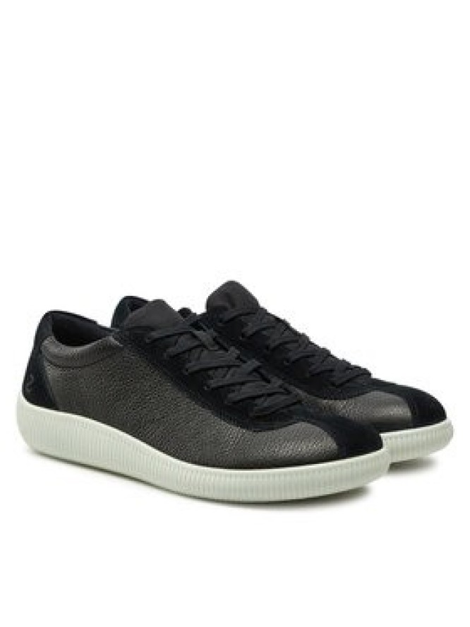 ECCO Sneakersy Soft Zero M 53775451052 Czarny