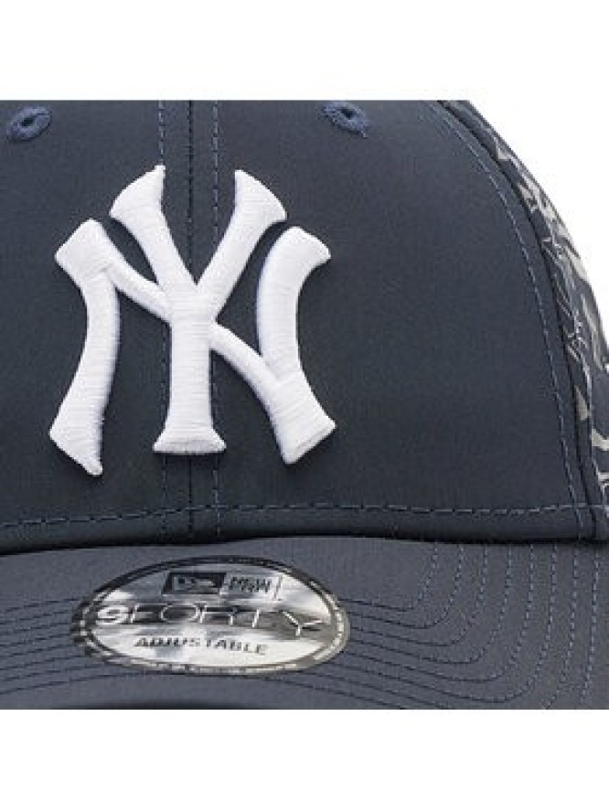 New Era Czapka z daszkiem New York Yankees Monogram 9Forty 60285006 Granatowy