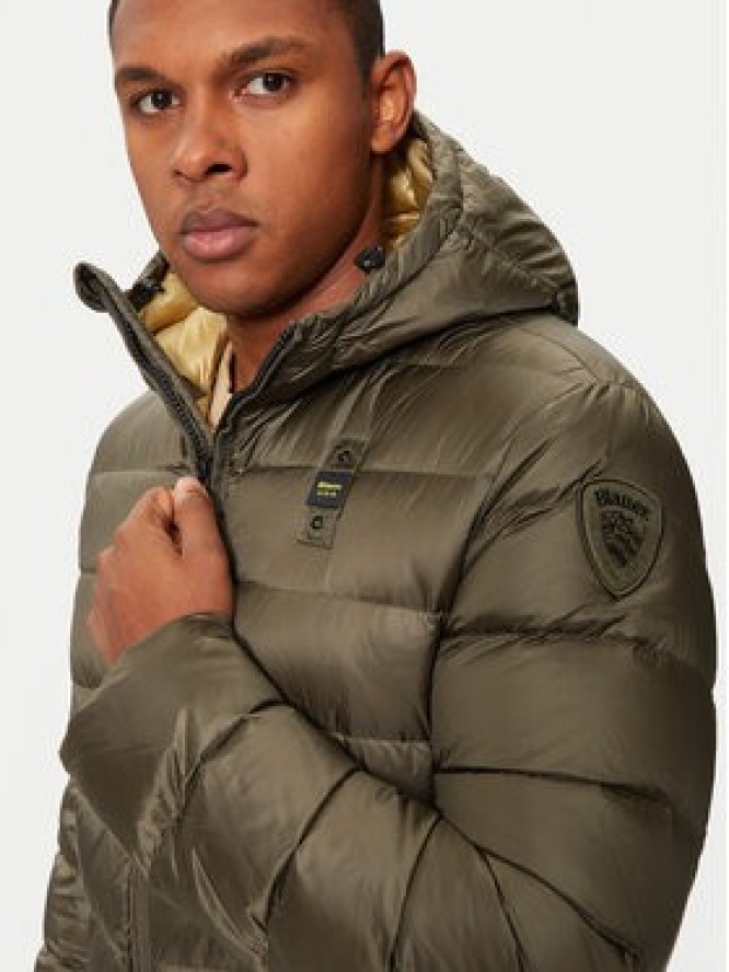 Blauer Kurtka puchowa 24WBLUC03023 683EG Zielony Regular Fit