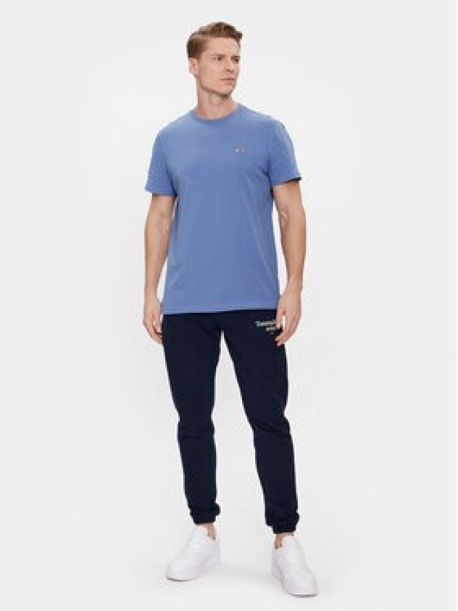 Tommy Jeans T-Shirt Classic DM0DM09598 Niebieski Regular Fit
