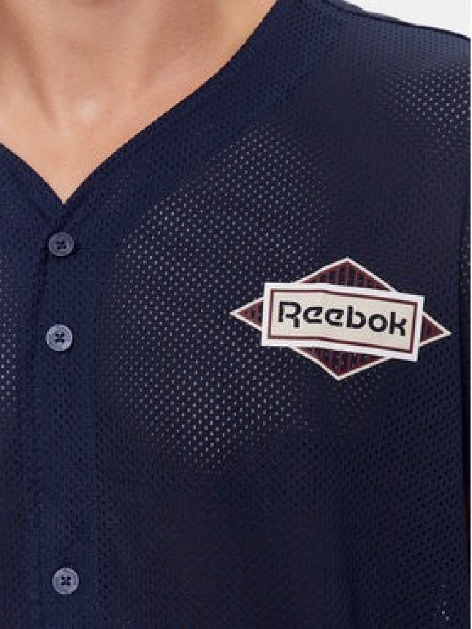 Reebok T-Shirt Sporting Goods IM1506 Granatowy Regular Fit