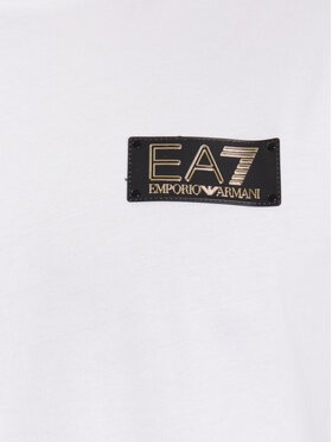 EA7 Emporio Armani T-Shirt 3RPT19 PJM9Z 1100 Biały Regular Fit