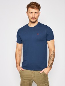 Levi's® T-Shirt The Original 56605-0017 Granatowy Regular Fit