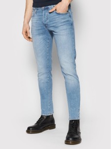 Jack&Jones Jeansy Glenn 12204334 Niebieski Slim Fit