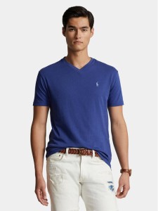 Polo Ralph Lauren T-Shirt 710671452259 Niebieski Classic Fit