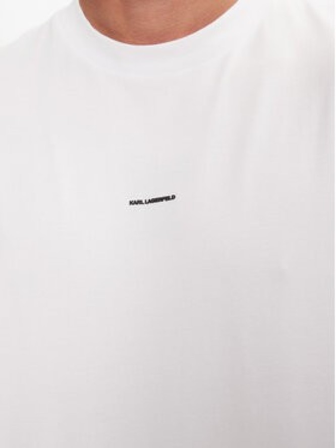 KARL LAGERFELD T-Shirt 755053 544221 Biały Regular Fit