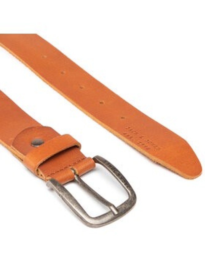 Jack&Jones Pasek Męski Jackpaul Leather Belt 12111286 Brązowy