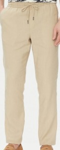 Tommy Hilfiger Spodnie materiałowe Harlem MW0MW38801 Beżowy Slim Fit