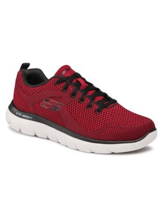 Skechers Sneakersy Brisbane 232057/RDBK Bordowy