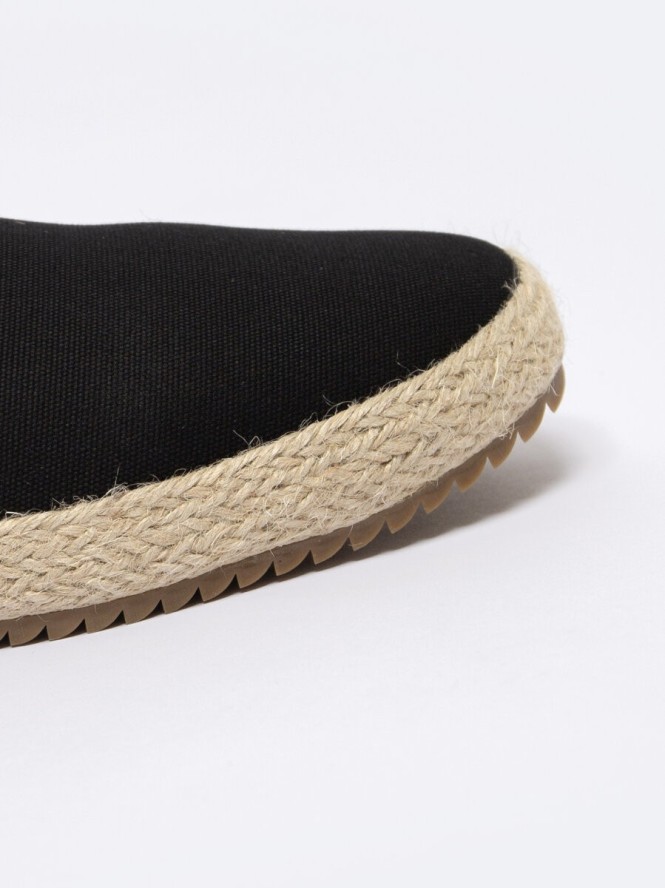 Espadryle męskie czarne NN174406 906