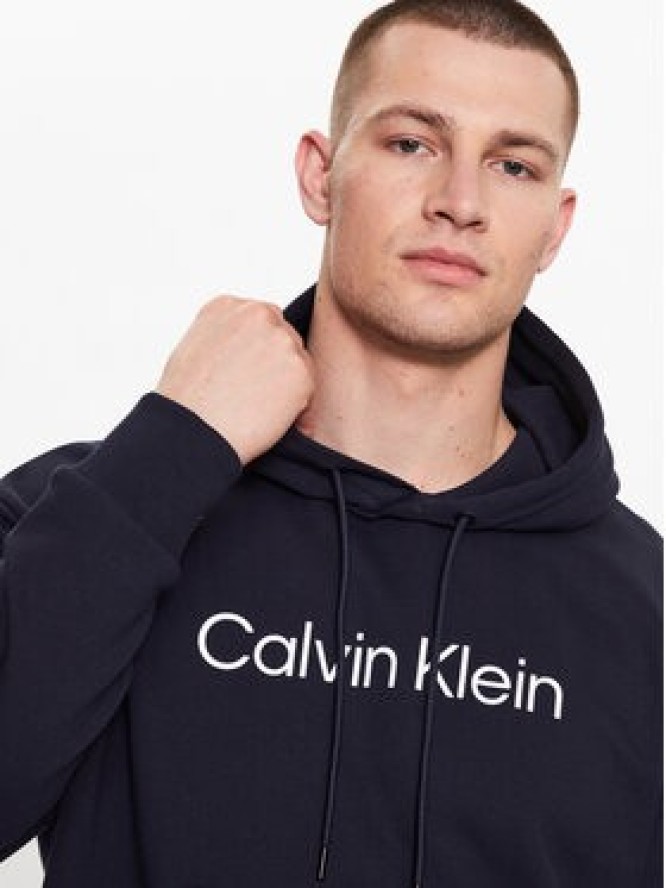 Calvin Klein Bluza Hero K10K111345 Granatowy Regular Fit
