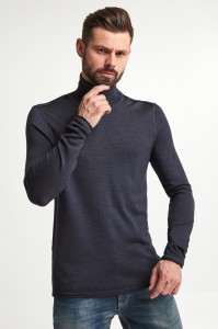 Sweter męski z golfem wełniany Lollor JOOP! JEANS