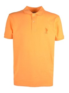 U.S. Polo Assn. Koszulka polo w kolorze żółtym rozmiar: M