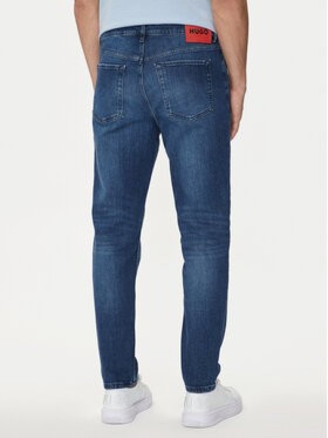 Hugo Jeansy 634 50511324 Niebieski Tapered Fit