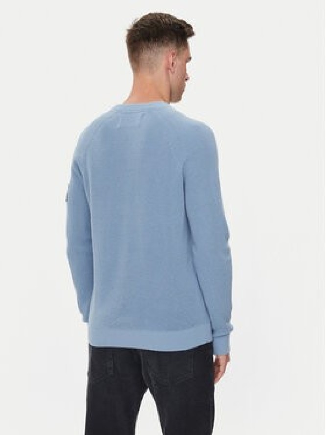 Calvin Klein Jeans Sweter J30J323989 Niebieski Regular Fit