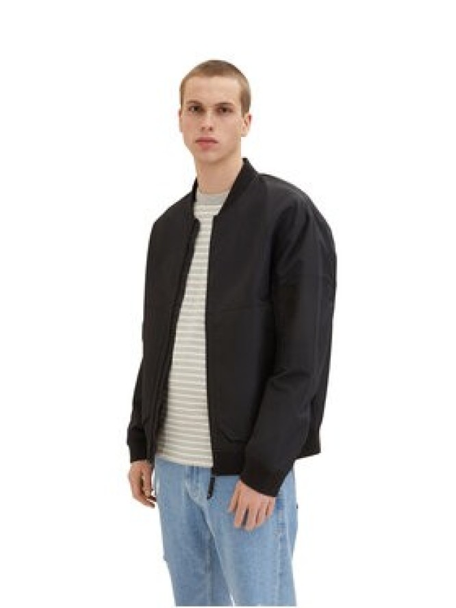 Tom Tailor Denim Kurtka bomber 1034850 Czarny