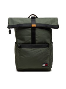 Tommy Jeans Plecak Tjm Essential Rolltop Backpack AM0AM12414 Khaki