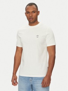 Blend T-Shirt 20718304 Biały Regular Fit