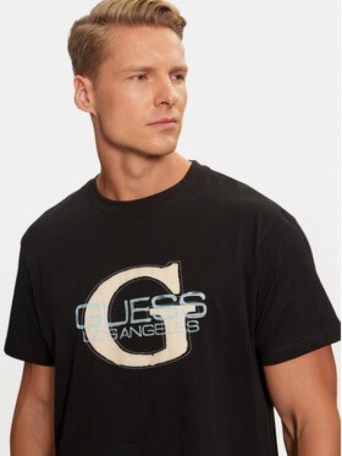 Guess T-Shirt M4BI42 I3Z14 Czarny Regular Fit