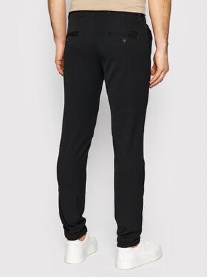 Jack&Jones Spodnie materiałowe Marco 12159954 Czarny Slim Fit