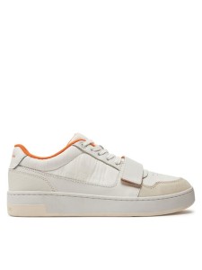 Calvin Klein Jeans Sneakersy Basket Cupsple Velcro Softny YM0YM00609 Biały