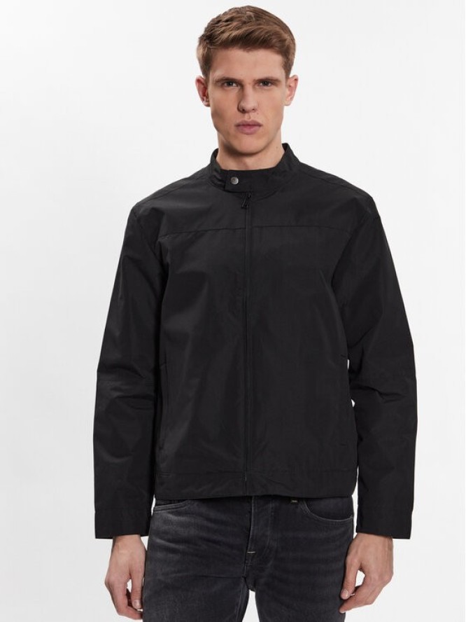 Brave Soul Kurtka bomber MJK-LOWTHER Czarny Regular Fit