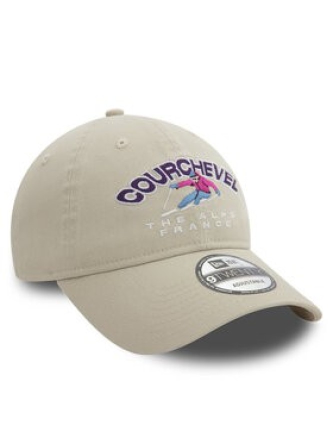 New Era Czapka z daszkiem Washed Courchevel Ski 9TWENTY 60580869 Beżowy