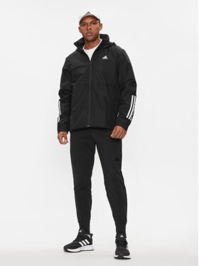 adidas Kurtka przejściowa BSC 3-Stripes RAIN.RDY H65773 Czarny Regular Fit