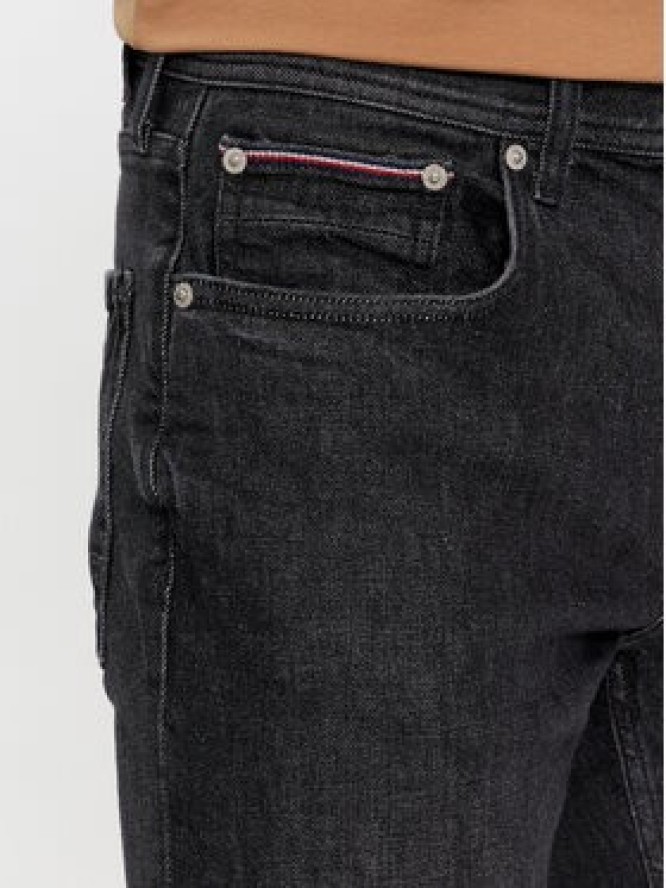 Tommy Hilfiger Jeansy Denton MW0MW33343 Czarny Straight Fit