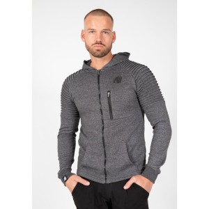 Bluza fitness męska Gorilla Wear Delta Hoodie rozpinana z kapturem