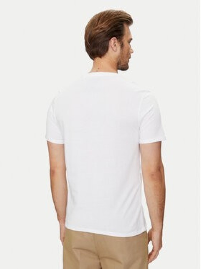 Guess Jeans T-Shirt M4YI55 K8HM0 Biały Regular Fit
