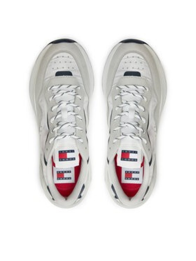 Tommy Jeans Sneakersy Tjm Runner Mix Material EM0EM01437 Kolorowy